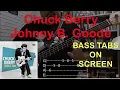 Download Lagu Chuck Berry - Johnny B. Goode (Simplified Bass Line) (#basscover with tabs)