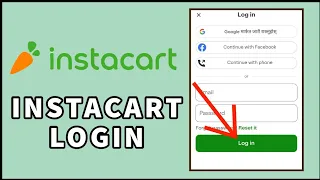 Instacart Login How to Login Instacart Account 2024