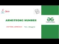 Check Armstrong Number Optimal Approach Explained Step by Step
