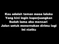 Lirik Ta'aruf - Anandito Dwi S