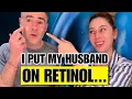 I Put My Husband on a Skincare Routine Men Beginner Tips Dr Shereene Idriss