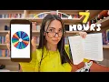 Random number generator chooses how many hours I read for a week