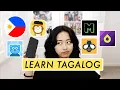 Tagalog Learning Five Apps free for Solo Learners