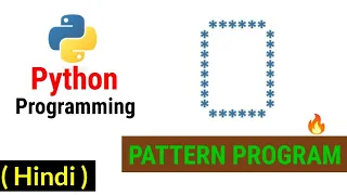 Printing Stars in 0 Shape Printing Stars in Zero shape in python python pattern programs