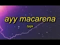 Lagu Tyga - Ayy Macarena (Lyrics)