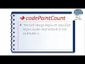 codePointCount method in string class in java HINDI