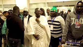 Regardez l'arrivée de Mouhamed Niang à l’Aéroport de MAROC