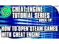 Cheat Engine 6 5 Tutorial Quick Tip How to Open Steam Games with Cheat Engine