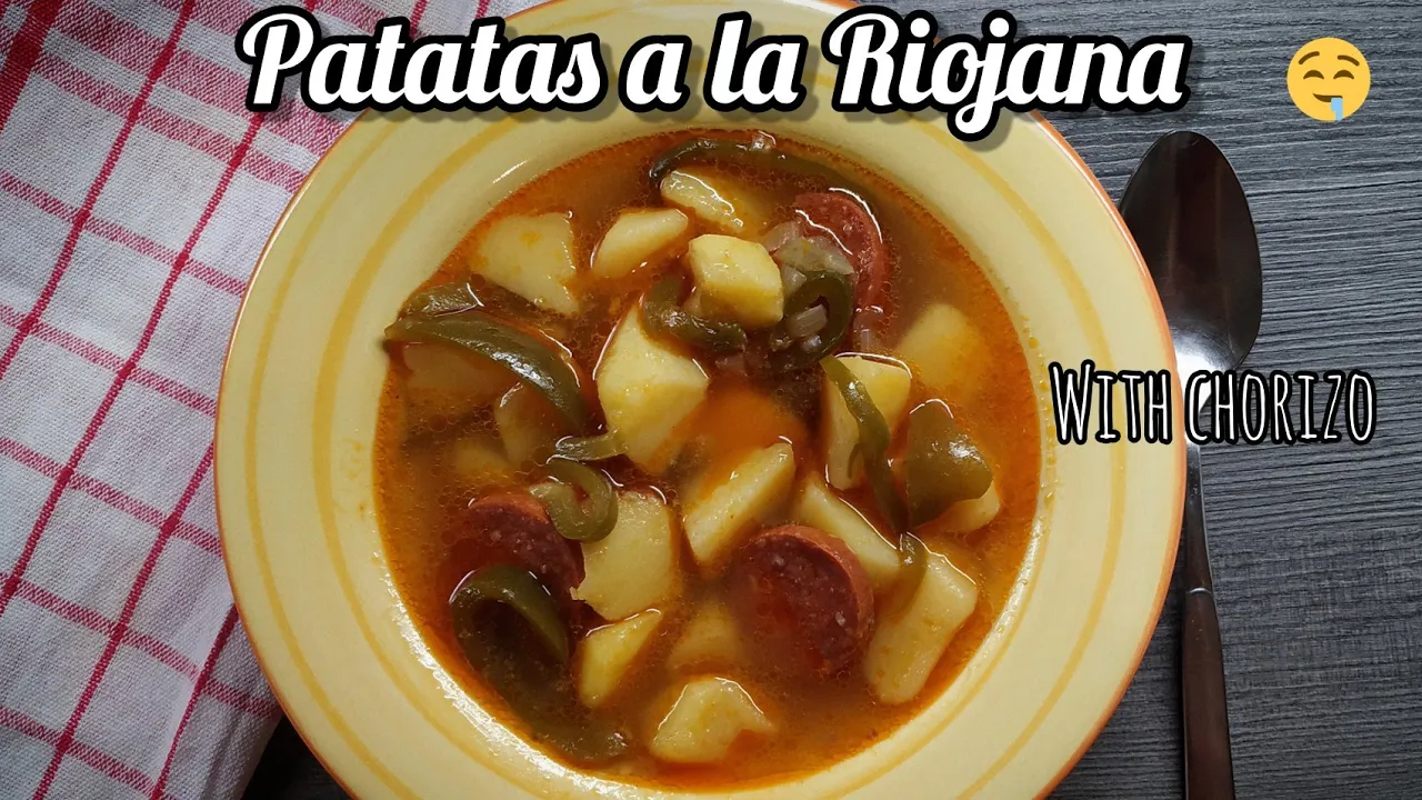 Patatas a la riojana / riojana potatoes with chorizo / Spanish recipes with Sofia