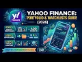 Yahoo Finance Portfolio Watchlists Guide 2026 Step by Step Beginner Guide 2 Min