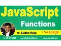 JavaScript Functions JavaScript Tutorial Mr Subba Raju