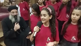 ترنيمة يمكن تظهر الليلة اداء فردي قدس ابونا ايساك شارلي وثيئودوراعماد دندنها