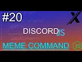 HOW TO MAKE A MEME COMMAND EASY DISCORD JS V12