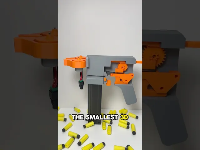 Mini Nerf Blaster v2 video thumbnail