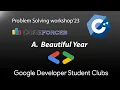 A Beautiful Year Codeforces Round Div 2