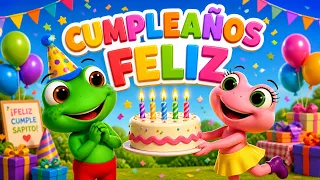 🎉 CUMPLEAÑOS FELIZ 🎂 | Canciones Infantiles de la Sapita 🐸 | Feliz Cumpleaños para Niños