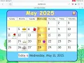 Starfall Daily Calendar - May 21 2025