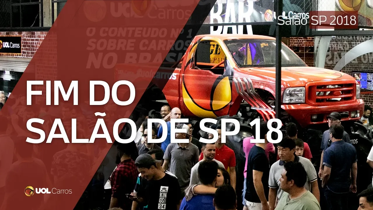 Fim de festa, o encerramento do Salão do Automóvel de 2018