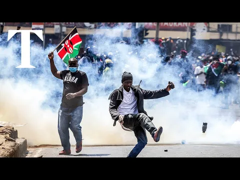 Video Thumbnail: Live :DRAMA IN GITHURAI AS ANGRY GEN Zs KICK OFF THEIR 25th DEMOS!!