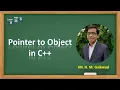 Pointer to Object in C