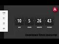 Countdown Timer In Angular Angular Angular Tutorial Web Design Html Css3 Design