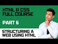 Course Part 6 - HTML Structure