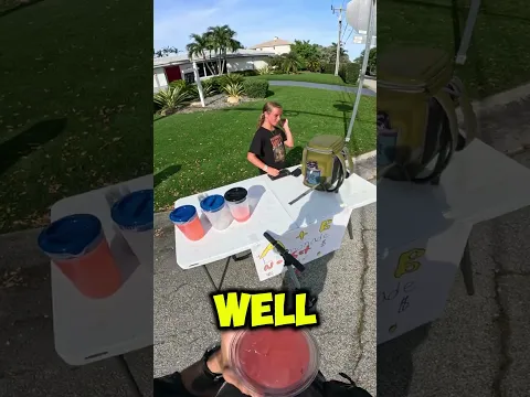 Can He Buy An E-Bike With Lemonade? 🍋⚡#shorts