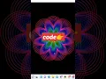 Beautiful flower in python
