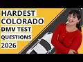 Colorado Hardest DMV Questions 2026 40 Test Questions That Trick Most Drivers