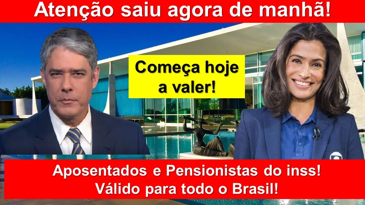 ATENÇÃO APOSENTADOS E PENSIONISTAS DO MEU INSS BRASIL - JÁ ESTA VALENDO HOJE!