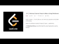 1312 Leetcode Minimum Insertion Steps to Make a String Palindrome
