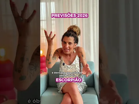 PREVISÃO PRA ESCORPIAO EM 2026 ♏️