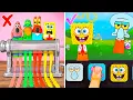 Download Lagu Help SpongeBob \u0026 Patrick! *Solve The Paper Game Of Clue In Bikini Bottom*