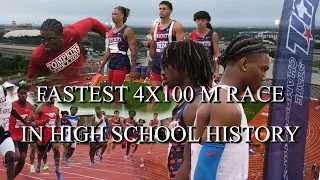 Fastest High School 4x100m Race EVER UIL Texas 6A Boys 4x100m Behind The Scenes