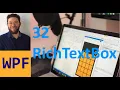 wpf32 RichTextBox
