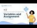 2 Variables and Multiple Assignment in Python