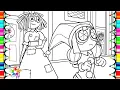 The Amazing Digital Circus Pilot Pomni Saw Her Room New Coloring Pages NCS Music