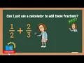 How to use a scientific calculator to add unlike fractions and mixed numbers Math Defined with MrsC