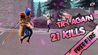  b2k never give up 21 kills gameplay
