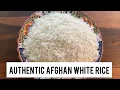 Lagu THE BEST AUTHENTIC AFGHAN WHITE RICE (stovetop) //سپينی وریجی پر اور // RECIPE + HOW-TO