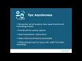 Advice for Asynchronous Learning in Online Environments