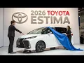 2026 Toyota Estima - New Hybrid MPV Review Interior Features Price Family Comfort