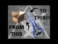 Cardboard Halo Energy Sword
