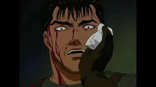 Casca cleans Guts Berserk 97