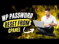 How to reset password of Wordpress from Cpanel Phpmyadmin 2023