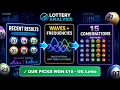EuroJackpot UK Lotto US Powerball Lottery Analysis Picks LottoAnalyzer