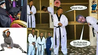 jawar mohammed leenjiftoota marshal arts magaalota oromiyaa adda addaa irraa dhufan waliin oolle wa