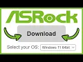 How To DOWNLOAD ASRock Motherboard Driver QUICK EASY 2026