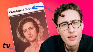something very weird is happening on tinder