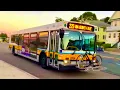 Water main break causes detour MBTA Route 225 Fall 2022
